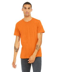 Bella+Canvas 3650 - Unisex Poly-Cotton Short-Sleeve T-Shirt Neon Orange