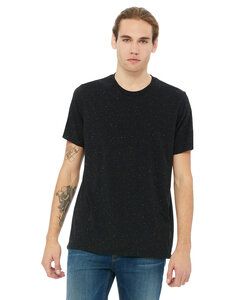 Bella+Canvas 3650 - Unisex Poly-Cotton Short-Sleeve T-Shirt Black Speckled