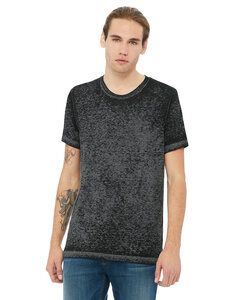 Bella+Canvas 3650 - Unisex Poly-Cotton Short-Sleeve T-Shirt Black Acid Wash
