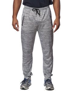 Burnside BU8801 - Men's Go Anywhere Performance Jogger Pant Gris mezcla