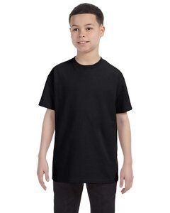 Hanes 54500 - Youth Authentic-T T-Shirt Negro