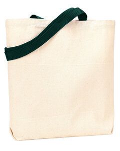 Liberty Bags 9868 - Jennifer Recycled Cotton Canvas Tote Natural/For Grn