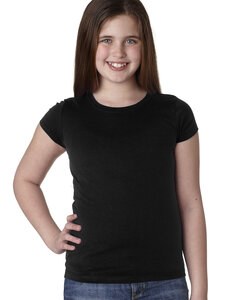 Next Level Apparel N3710 - Youth Girls Princess T-Shirt Negro