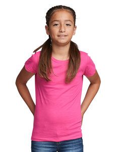 Next Level Apparel N3710 - Youth Girls Princess T-Shirt Frambuesa