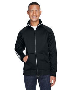 J. America JA8858 - Adult Vintage Poly Fleece Track Jacket