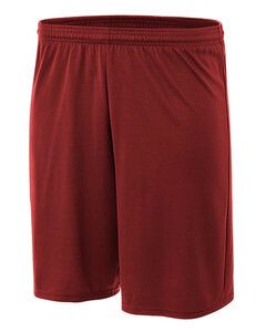 A4 N5281 - Adult Cooling Performance Power Mesh Practice Shorts Cardinal