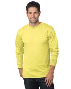 Bayside BA6100 - Adult 6.1 oz., 100% Cotton Long Sleeve T-Shirt Amarillo