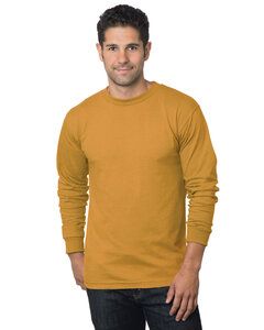 Bayside BA6100 - Adult 6.1 oz., 100% Cotton Long Sleeve T-Shirt Oro