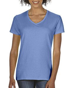 Comfort Colors C3199 - Ladies Midweight V-Neck T-Shirt Flo Blue