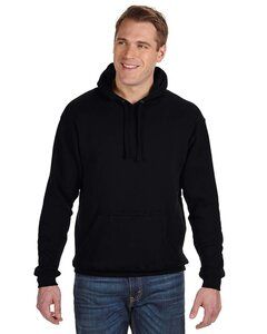 J. America JA8815 - Adult Tailgate Fleece Pullover Hooded Sweatshirt Negro