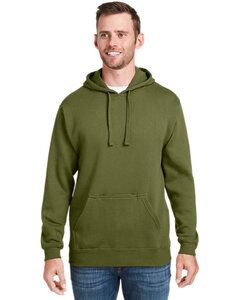 J. America JA8815 - Adult Tailgate Fleece Pullover Hooded Sweatshirt Olive