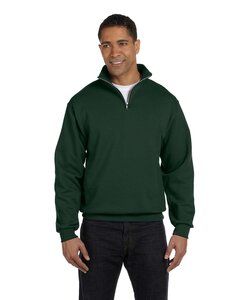 Jerzees 995M - Adult NuBlend® Quarter-Zip Cadet Collar Sweatshirt Bosque Verde