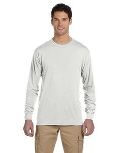 Jerzees 21ML - Adult DRI-POWER® SPORT Long-Sleeve T-Shirt Blanco