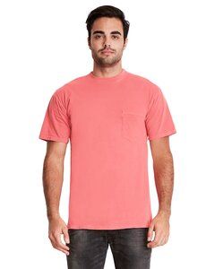 Next Level Apparel 7415 - Adult Inspired Dye Crew with Pocket Guava