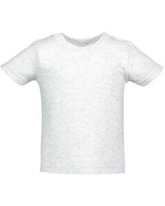 Rabbit Skins 3401 - Infant Short-Sleeve Jersey T-Shirt Gris mezcla