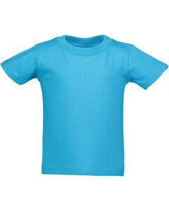 Rabbit Skins 3401 - Infant Short-Sleeve Jersey T-Shirt Turquesa