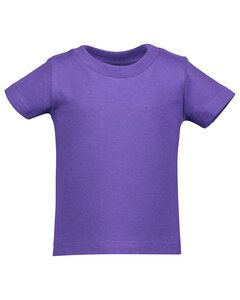 Rabbit Skins 3401 - Infant Short-Sleeve Jersey T-Shirt Púrpura