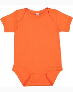Rabbit Skins 4400 - Infant Baby Rib Bodysuit Naranja