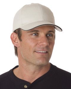 Bayside BA3621 - 100% Brushed Cotton Twill Structured Sandwich Cap