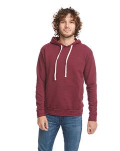 Next Level Apparel 9303 - Unisex Santa Cruz Pullover Hooded Sweatshirt Granate