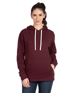 Next Level Apparel 9303 - Unisex Santa Cruz Pullover Hooded Sweatshirt Borgoña