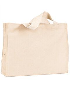 Bayside BA750 - 12 oz., Cotton Canvas Medium Gusset Tote