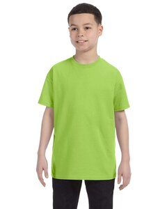 Jerzees 29B - Youth 5.6 oz., 50/50 Heavyweight Blend™ T-Shirt  Verde Neón