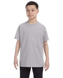 Jerzees 29B - Youth 5.6 oz., 50/50 Heavyweight Blend™ T-Shirt  Plata
