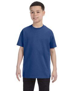 Jerzees 29B - Youth 5.6 oz., 50/50 Heavyweight Blend™ T-Shirt  Vintage Hth Blue