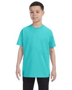 Jerzees 29B - Youth 5.6 oz., 50/50 Heavyweight Blend™ T-Shirt  Scuba Blue