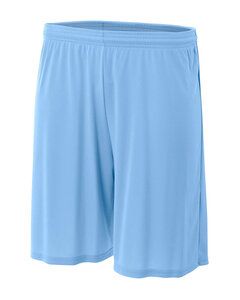 A4 NB5244 - Youth 6" Inseam Cooling Performance Shorts Azul Cielo