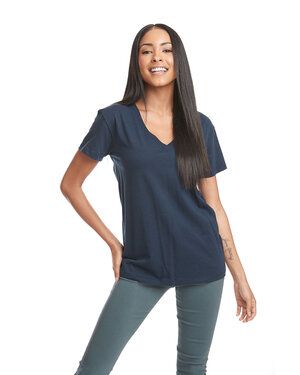 Next Level Apparel 3940 - Ladies Relaxed V-Neck T-Shirt