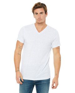 Bella+Canvas 3005 - Unisex Jersey Short-Sleeve V-Neck T-Shirt Gris mezcla
