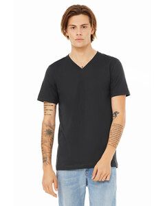 Bella+Canvas 3005 - Unisex Jersey Short-Sleeve V-Neck T-Shirt Gris Oscuro
