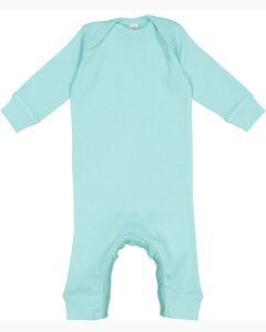 Rabbit Skins 4412 - Infant Baby Rib Coverall Chill