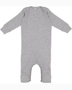 Rabbit Skins 4412 - Infant Baby Rib Coverall Heather