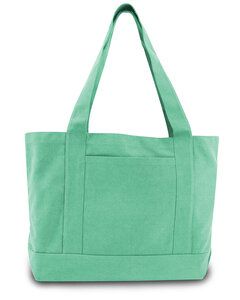 Liberty Bags 8870 - Seaside Cotton Canvas 12 oz. Pigment-Dyed Boat Tote Sea Glass Green