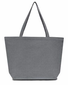 Liberty Bags LB8507 - Seaside Cotton 12 oz. Pigment-Dyed Large Tote Gris