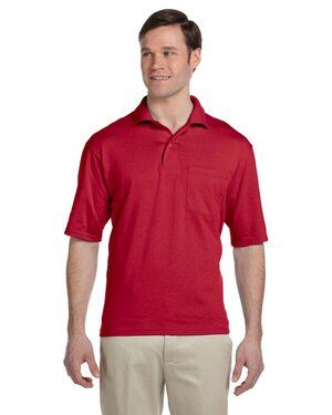 Jerzees 436P - Adult SpotShield Pocket Jersey Polo