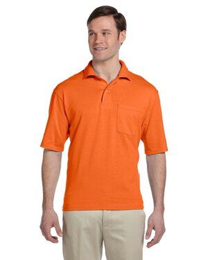 Jerzees 436P - Adult SpotShield Pocket Jersey Polo