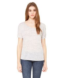 Bella+Canvas 8816 - Ladies Slouchy T-Shirt White Marble