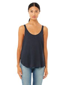 Bella+Canvas B8802 - Ladies Flowy Side Slit Tank Heather Marina