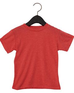 Bella+Canvas 3001T - Toddler Jersey Short-Sleeve T-Shirt Heather Red