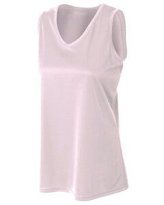 A4 NW2360 - Ladies Athletic Tank Top Plata