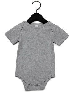 Bella+Canvas 100B - Infant Jersey Short-Sleeve One-Piece Athletic Heather