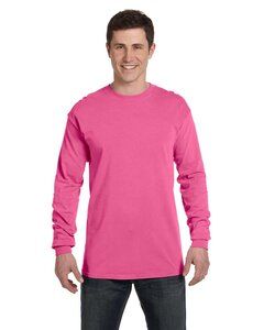 Comfort Colors C6014 - Adult Heavyweight Long-Sleeve T-Shirt Rosa fluor