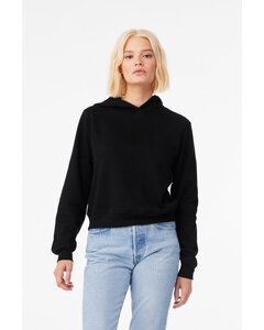 Bella+Canvas 7519 - Ladies Classic Pullover Hooded Sweatshirt Negro
