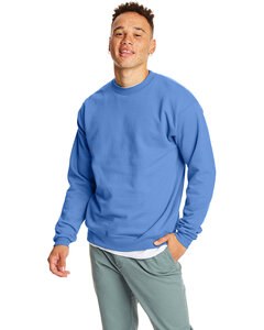 Hanes P1607 - Unisex Ecosmart® 50/50 Crewneck Sweatshirt Carolina del Azul