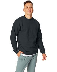 Hanes P1607 - Unisex Ecosmart® 50/50 Crewneck Sweatshirt Negro