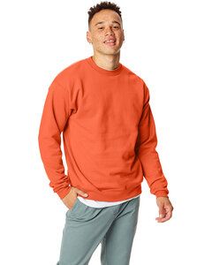 Hanes P1607 - Unisex Ecosmart® 50/50 Crewneck Sweatshirt Naranja